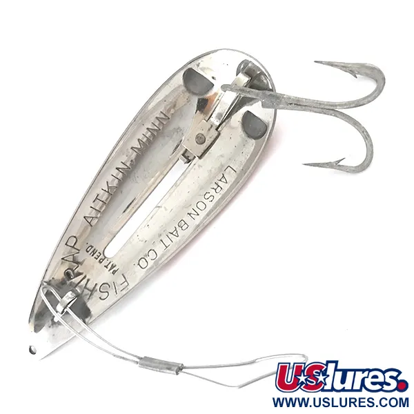 LARSON BAIT FISHTRAP Skeddrag, Röd/Vit/Nickel, 17g, Vasskyddad, #5250