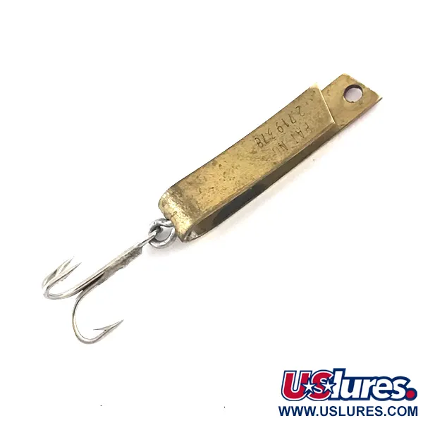 Super-Duper 500 Skeddrag, Guld, 1.4g, Mässingskropp, #5257