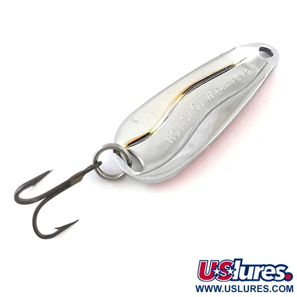 Luhr Jensen Hot Shot W Skeddrag, Röd/Vit/Nickel, 7g, #5263