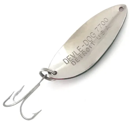 Dardevle Devle Dog 7700 Skeddrag, Röd/Grön/Nickel, 14g, #5270