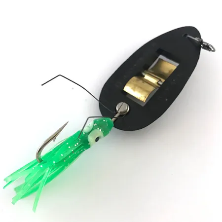 Norman Weedless Weedwalker Vassdrag, Svart/Grön, 14g, #5274