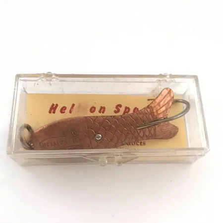 Weedless Hellion Fish Crystal Vassdrag, Crystal/Koppar, 12g, #5275