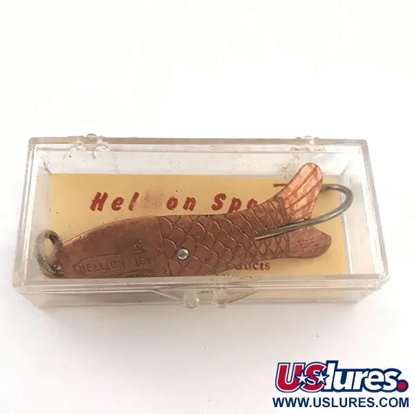 Weedless Hellion Fish Crystal Vassdrag, Crystal/Koppar, 12g, #5275