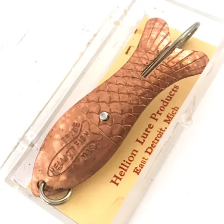 Weedless Hellion Fish Crystal Vassdrag, Crystal/Koppar, 12g, #5275