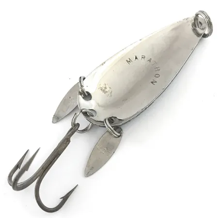 Marathon (with sonic blades) Skeddrag, Nickel / Blå, 12g, #5285