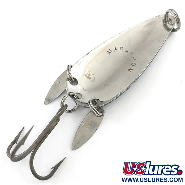 Marathon (with sonic blades) Skeddrag, Nickel / Blå, 12g, #5285