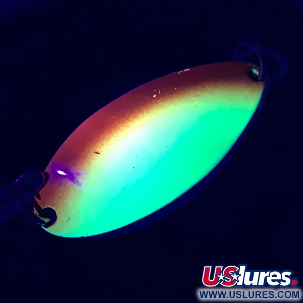 Little Cleo (Hula Girl) UV Skeddrag, Gul/Orange/Nickel, 18g, #5294