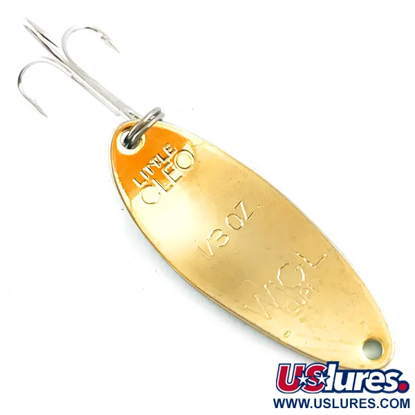 Acme Little Cleo Skeddrag, Grön Metallic/Guld, 9g, Sällsynt modell, #5296