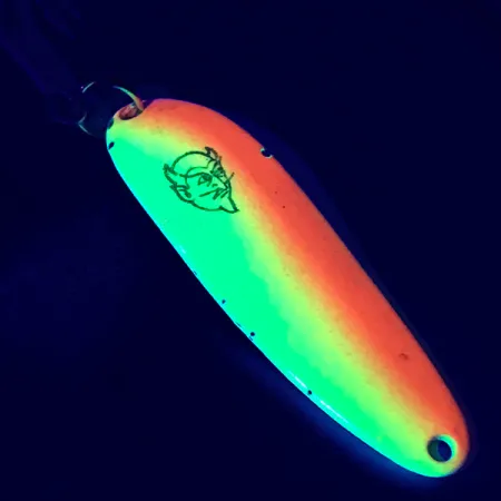 Dardevle Cop-E-Cat 7300 UV Skeddrag, Gul/Orange, 10g, UV-färg, #5308