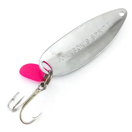 Johnson Sprite Skeddrag, Nickel / Röd, 5g, USA Vintage, #5311