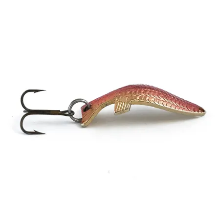 Thomas Fighting fish Skeddrag, Guld / Röd, 7g, Fjällmönster, #5328