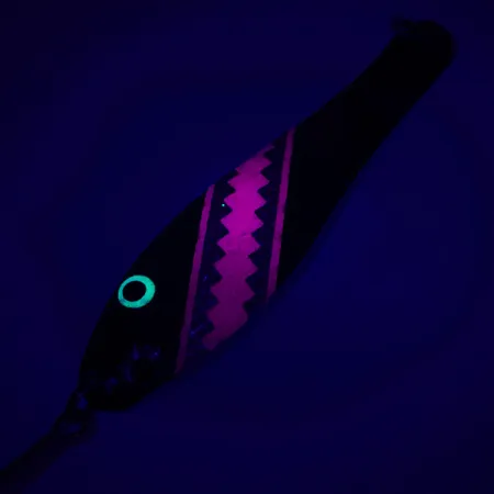 Trinidad Tackle OPTIMIZER Trolling Spoon UV, Svart/Röd/Silver, 17g, #5346