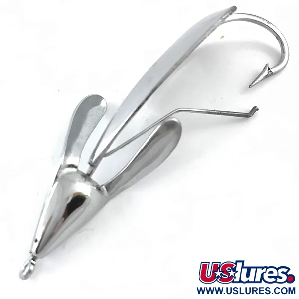 Johnnie O'Neil Weedless Weed Wing Skeddrag, Nickel, 9g, vasskyddat, #5348