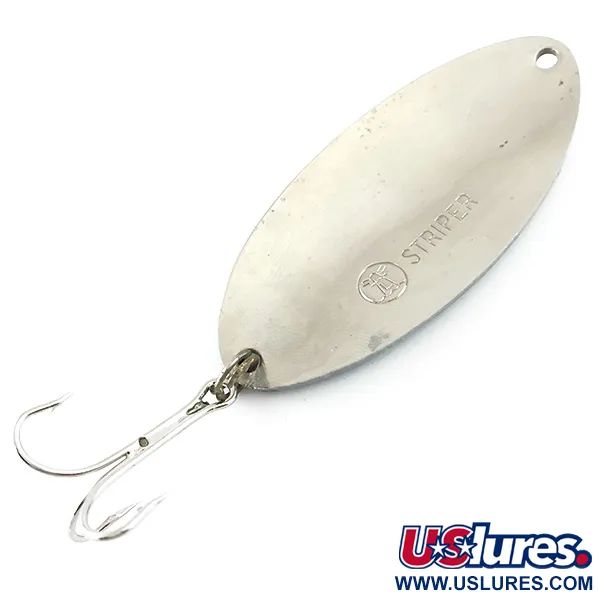 Atlantic Lures Striper Skeddrag, Blue/Nickel, 28g, Bikakemönster, #5351