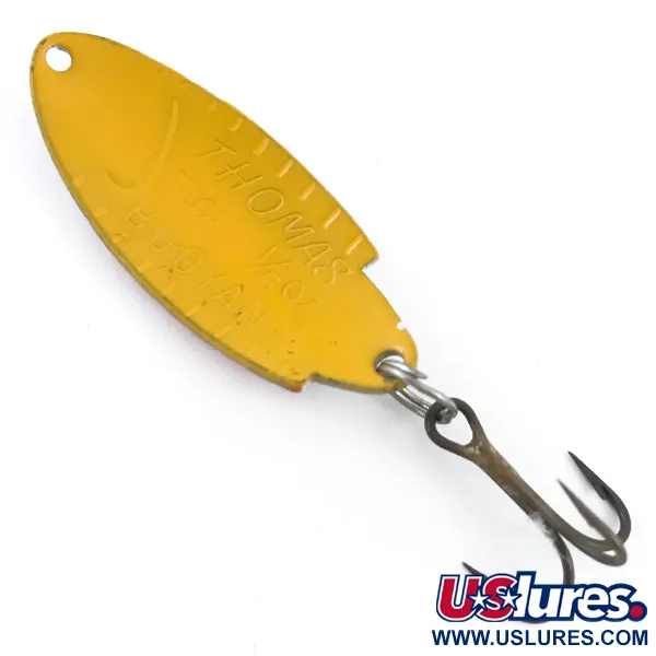 Thomas Buoyant Skeddrag, White Trout / Gul, 5g, USA-Tillverkad, #5358