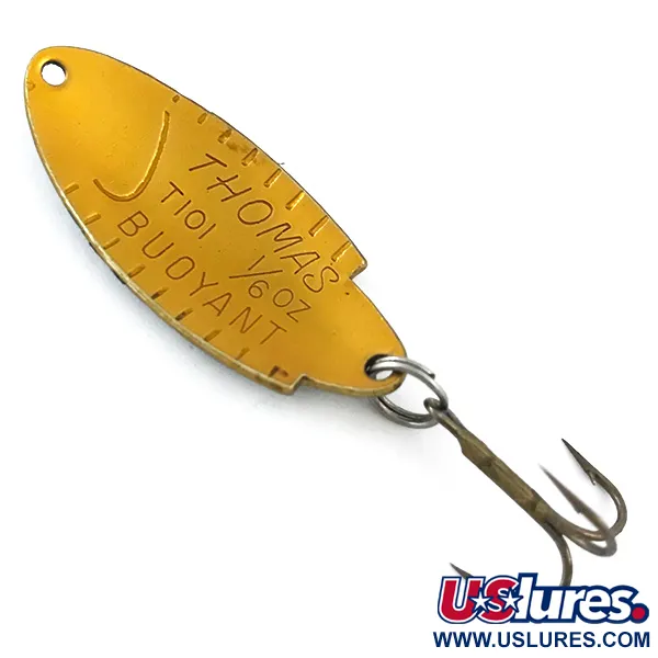 Thomas Buoyant Skeddrag, Fire Tiger / Guld, 5g, USA-made, #5359