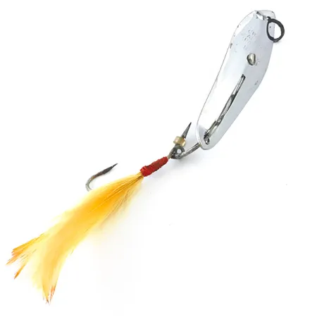 Crippled Alewive CRIPPLED ALEWIVE Vasskyddat Skeddrag, Nickel/Gul, 21g, #5371
