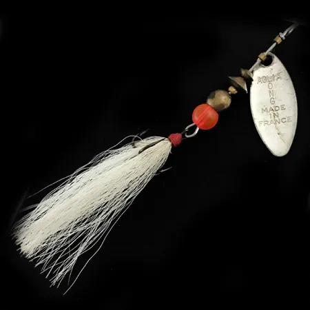 Mepps Aglia Long 0 Dressed Spinnare, Silver, 3g, Hjorthår, #5373