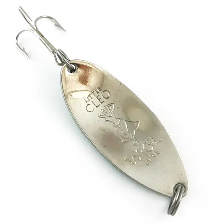 Seneca Little Cleo (Hula Girl) Skeddrag, Vit Pärlemor/Nickel, 18g, #5387