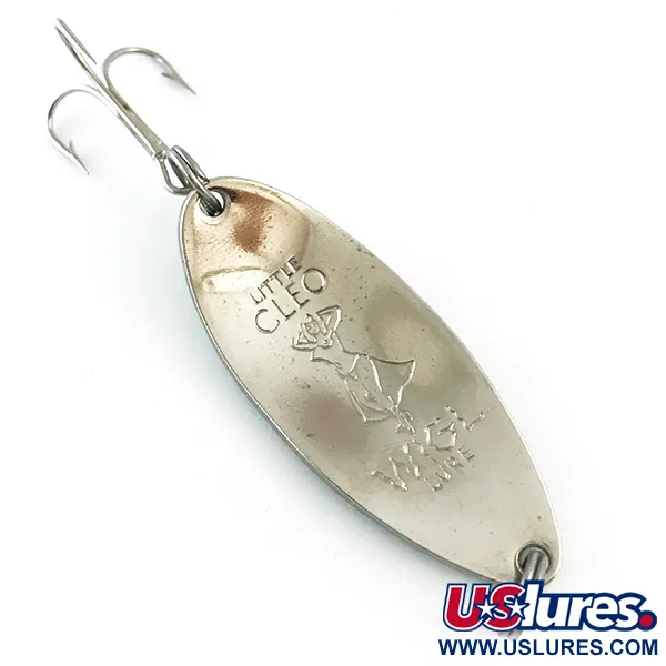 Seneca Little Cleo (Hula Girl) Skeddrag, Vit Pärlemor/Nickel, 18g, #5387