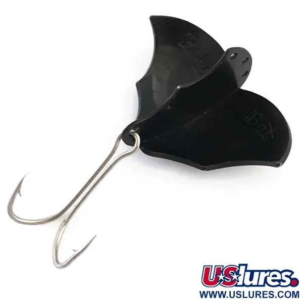 Prescott Spinner Baby Bat Skeddrag, Svart, 14g, Metallvingar, #5409