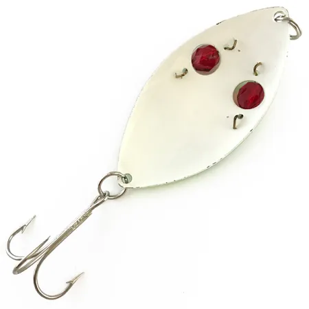 Eppinger Red Eye Wiggler Skeddrag, Grön/Röd/Vit, 25g, Pärlögon, #5419