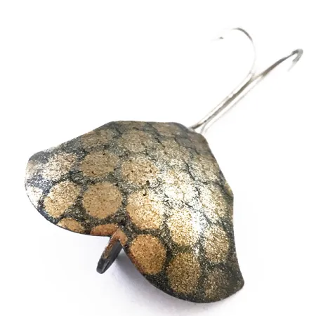 Prescott Spinner Baby Bat Skeddrag, Black / Gold, 14g, #5435