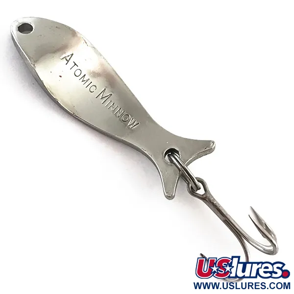 Acme Atomic Minnow Skeddrag, Nickel, 5g, Klassiker, #5436