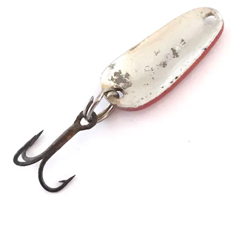 Acme Salome Skeddrag, Röd / Vit / Nickel, 3.4g, Vintage, #5437