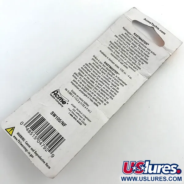 Acme Kastmaster Skeddrag, Fluorescent Red, 3.5g, UV-reaktiv, #5443