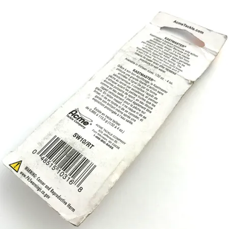 Acme Kastmaster Skeddrag, Rainbow Trout UV Glow, 7g, Mässing, #5824