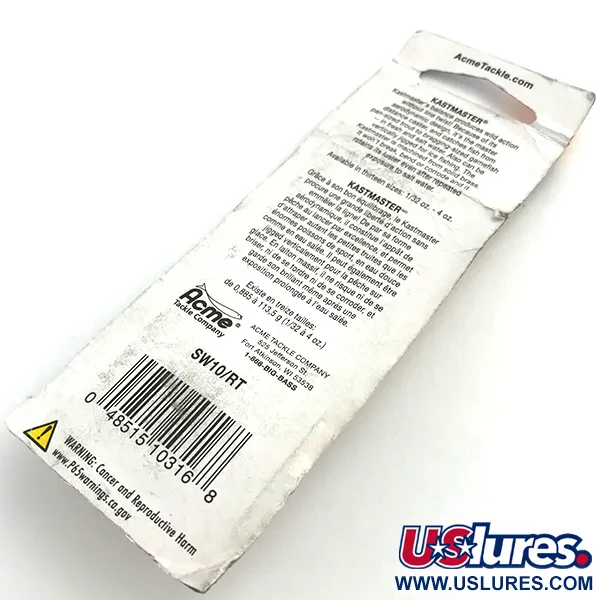 Acme Kastmaster Skeddrag, Rainbow Trout UV Glow, 7g, Mässing, #5824