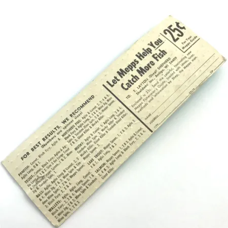 Mepps Aglia 0 Spinnare, Silver, 2,5g, Originalförpackning, #5451