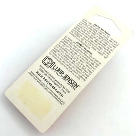 Luhr Jensen Krocodile Die #4 Skeddrag, Röd/Vit, 14g, Enkelkrok, #5453