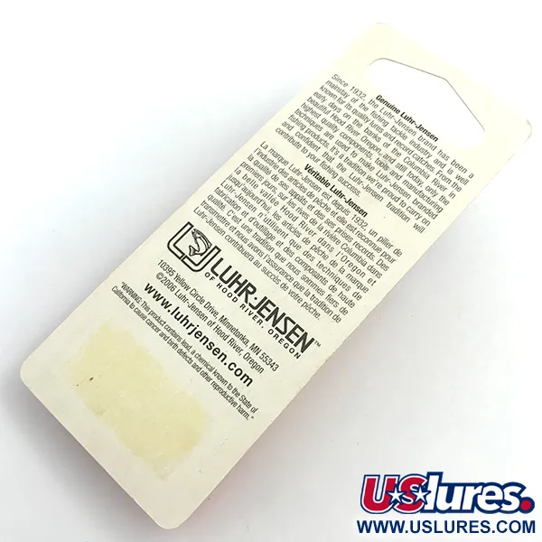 Luhr Jensen Krocodile Die #4 Skeddrag, Röd/Vit, 14g, Enkelkrok, #5453