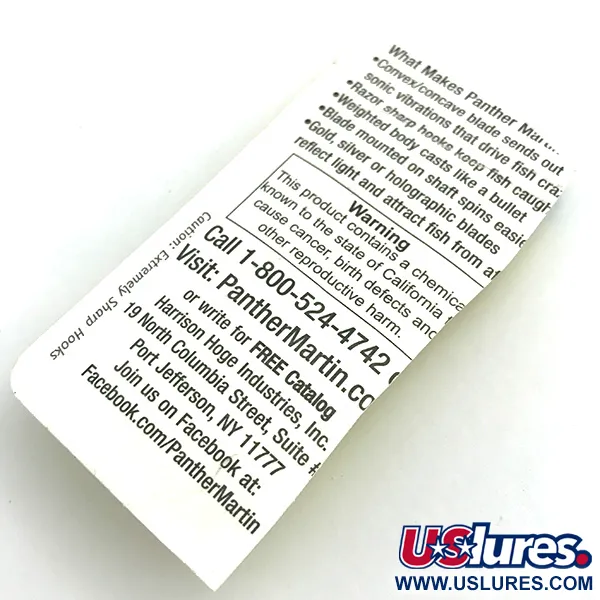 Panther Martin 4 Spinnare, Blue Trout, 4g, Inline-sked, #5459