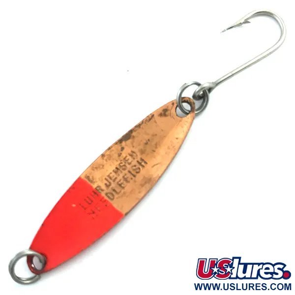 Luhr Jensen Needlefish 1 Skeddrag, Copper / Red, 2g, Hamrad, #5463