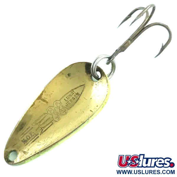 Luhr Jensen Skeddrag, Gul / Röd / Guld, 5g, UV-finish, #5465