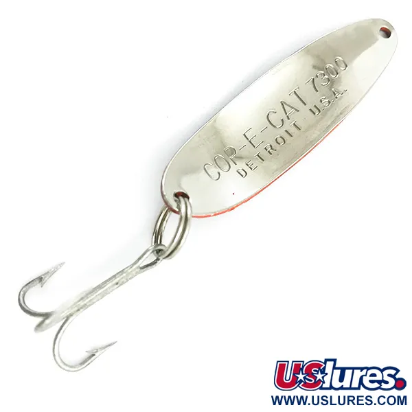 Dardevle Cop-E-Cat 7300 Skeddrag, Röd/Svart/Nickel, 10g, Fjäll, #5498