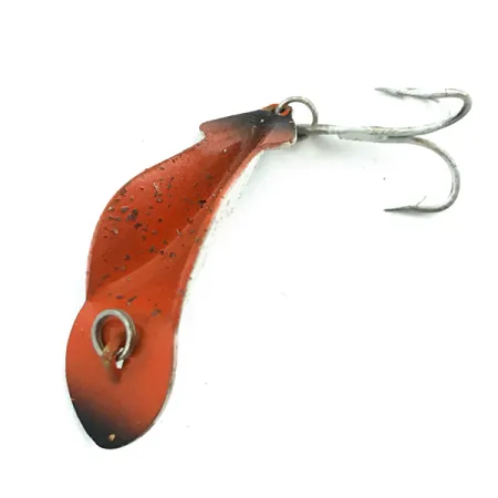 Buck Perry Spoonplug Skeddrag, Brun / Vit, 5g, USA-stål, #5499