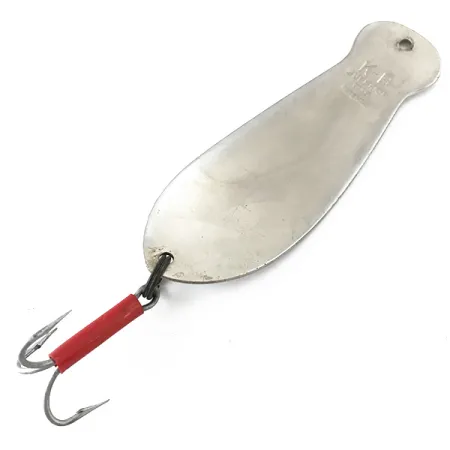 K-B Bait K-B Spoon 4 Skeddrag, Nickel, 40g, Vintage, #5506