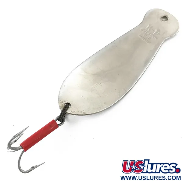 K-B Bait K-B Spoon 4 Skeddrag, Nickel, 40g, Vintage, #5506