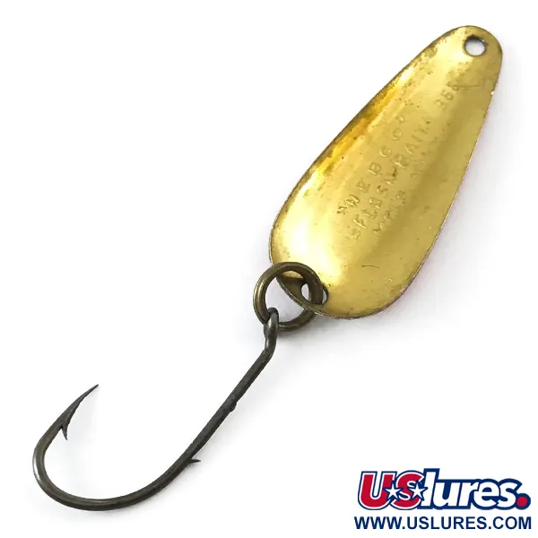 Nebco FlashBait 366 Skeddrag, Röd/Vit/Guld, 1,9g, Ultralätt, #5511