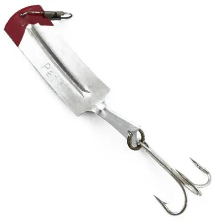 South Bend Flipit 625 Skeddrag, Nickel / Röd, 8,5g, Tail Fin, #5520