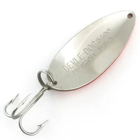 Eppinger Dardevle Devle Dog 5400 UV Skeddrag, Nickel, 18g, UV, #5532