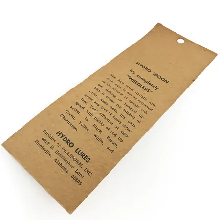 Hydro Lures Weedless Hydro Spoon Skeddrag, Gray/Black, 14g, #5550