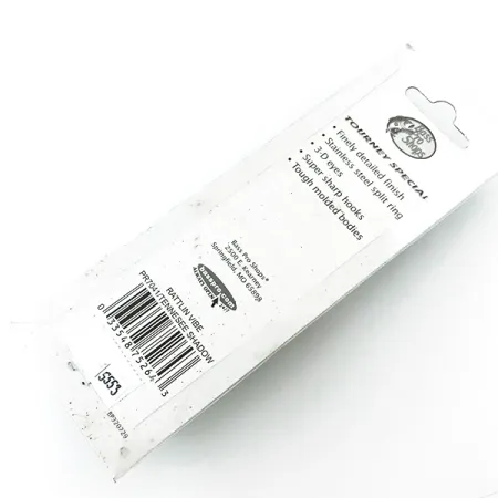 Bass Pro Shops Lipless Crankbait, Ljusblå / Röd, 14g, Bikakemönster, #5553