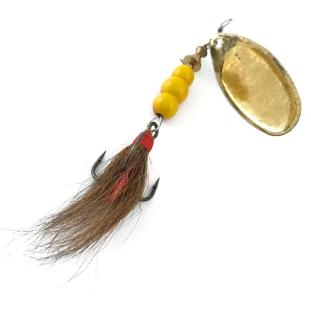 Silverlake Spinnare, Guld / Blått Glitter, 9g, Klädd Trekrok, #5558