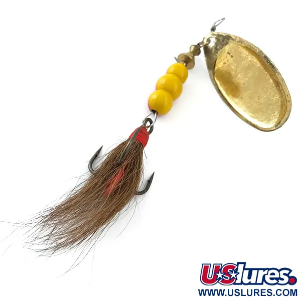 Silverlake Spinnare, Guld / Blått Glitter, 9g, Klädd Trekrok, #5558