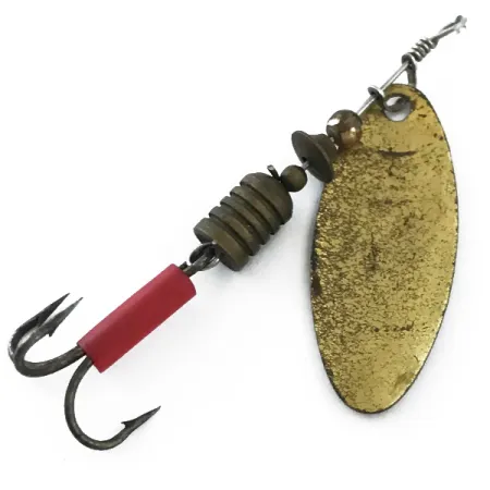 Luhr Jensen Tiger Tail 4 Spinnare, Mässing, 4,5g, Fjällmönster, #5560